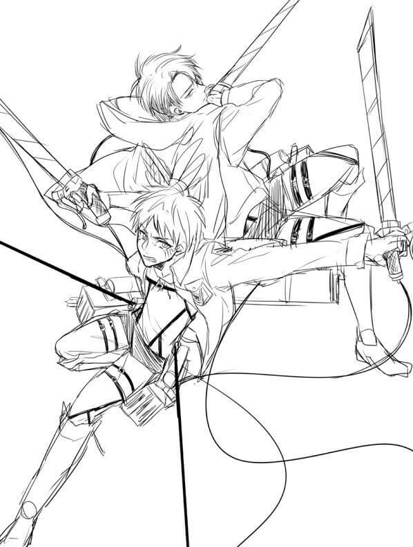 Levi Vs Eren