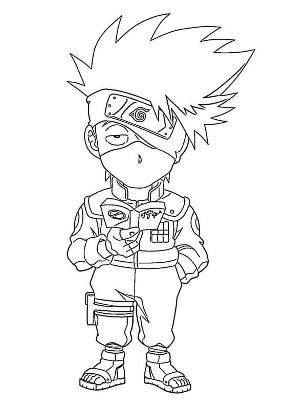 Libro de Lectura de Chibi Kakashi