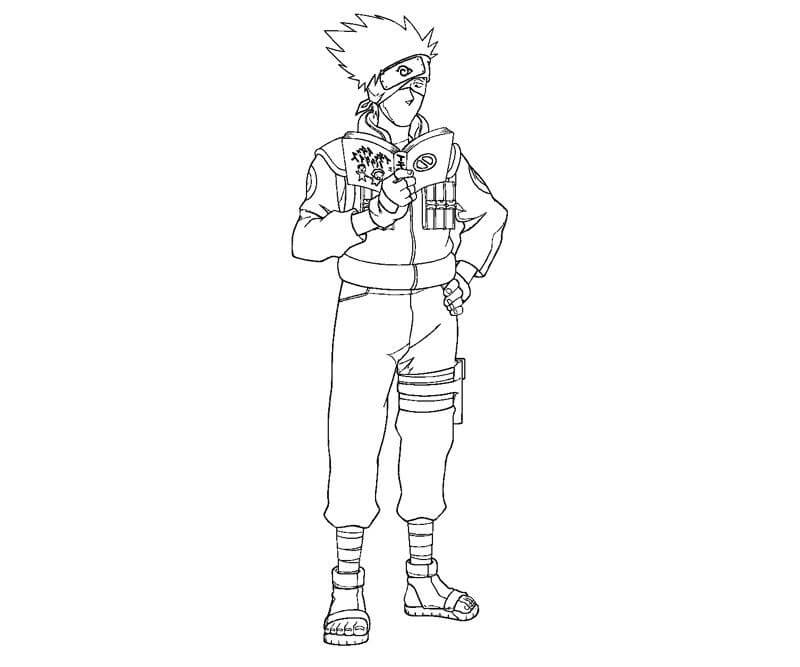 Libro de lectura de Kakashi