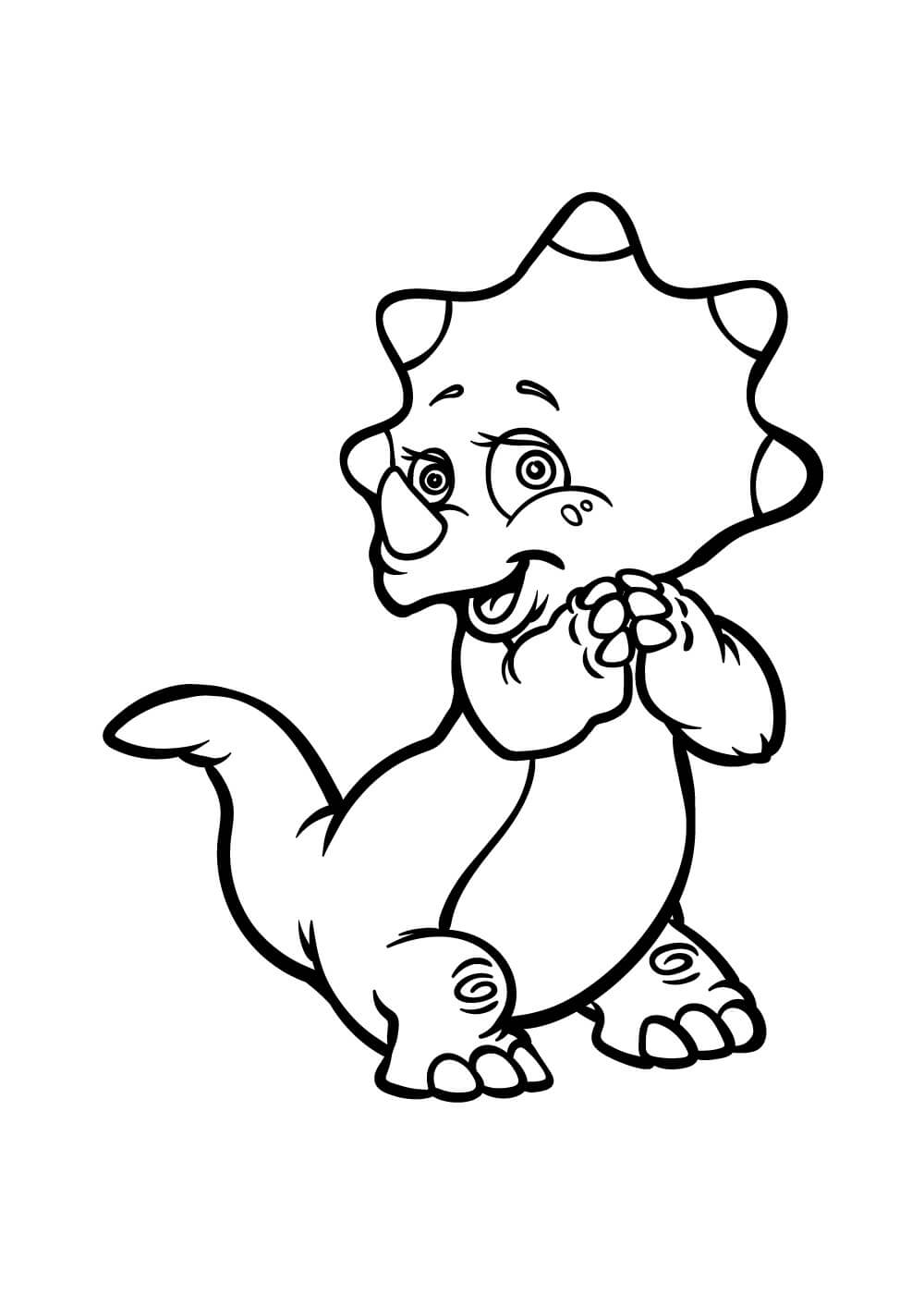 Lindo Bebé Dinosaurio