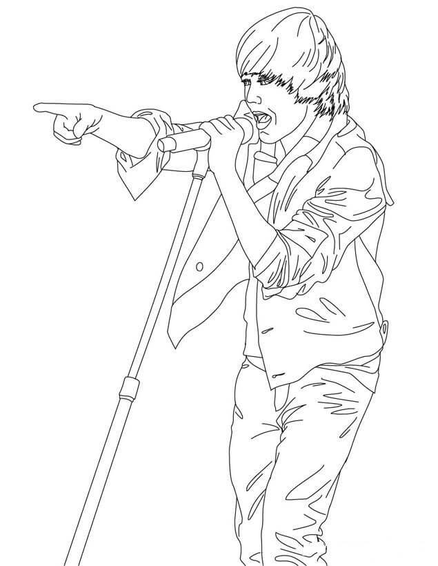 Lindo Justin Bieber Cantando