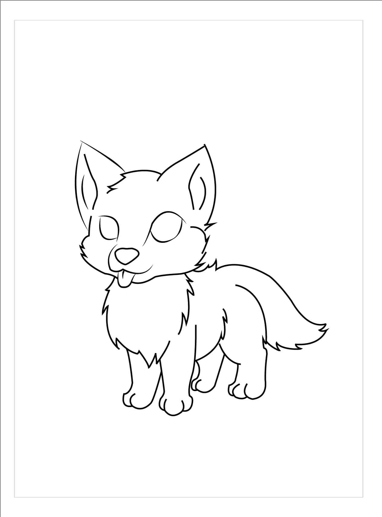 Lindo bebé Lobo
