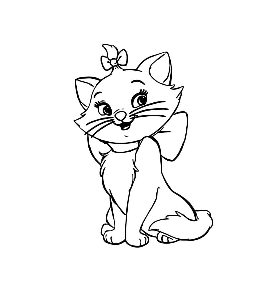 Lindo esquema de Marie Cat gratis