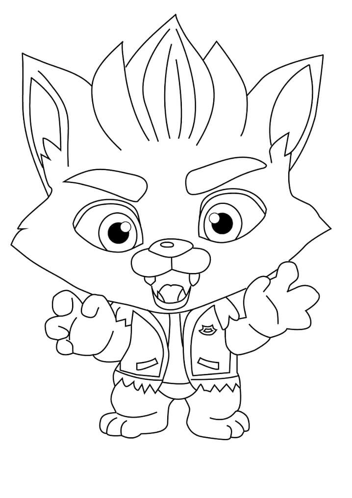 Lobo Aullador de Super Monstruos