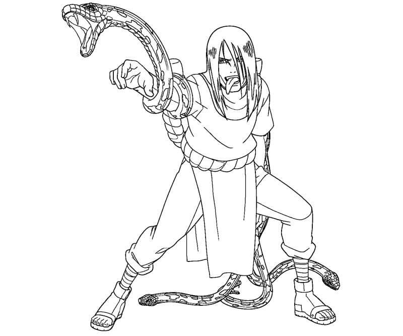 Lucha de Orochimaru