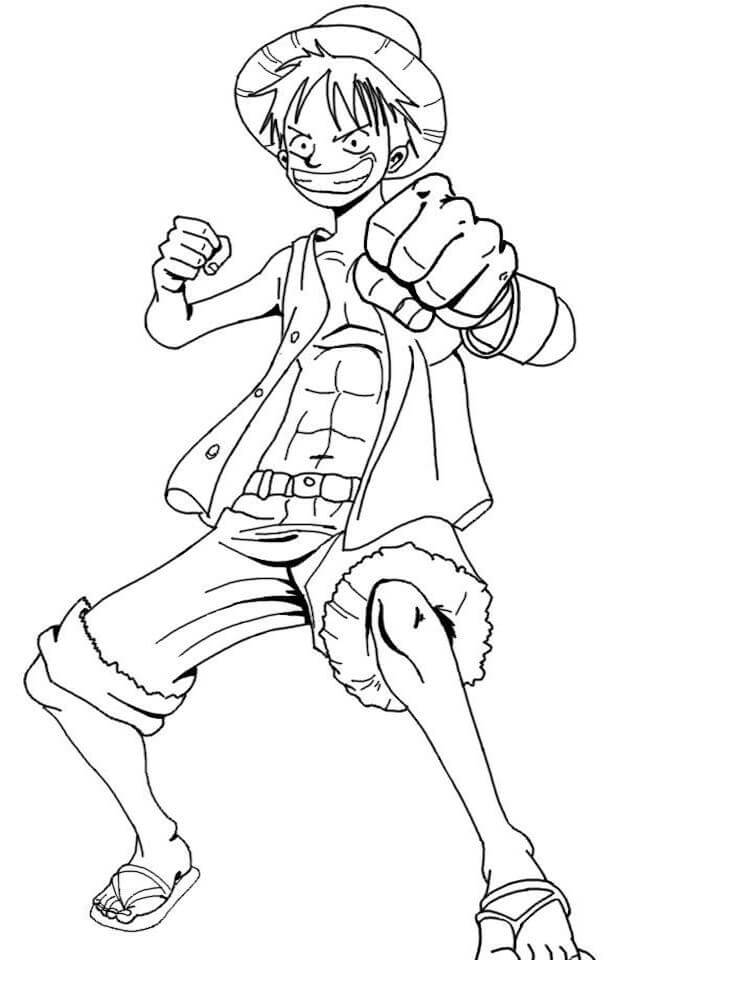 Luffy Sonriendo