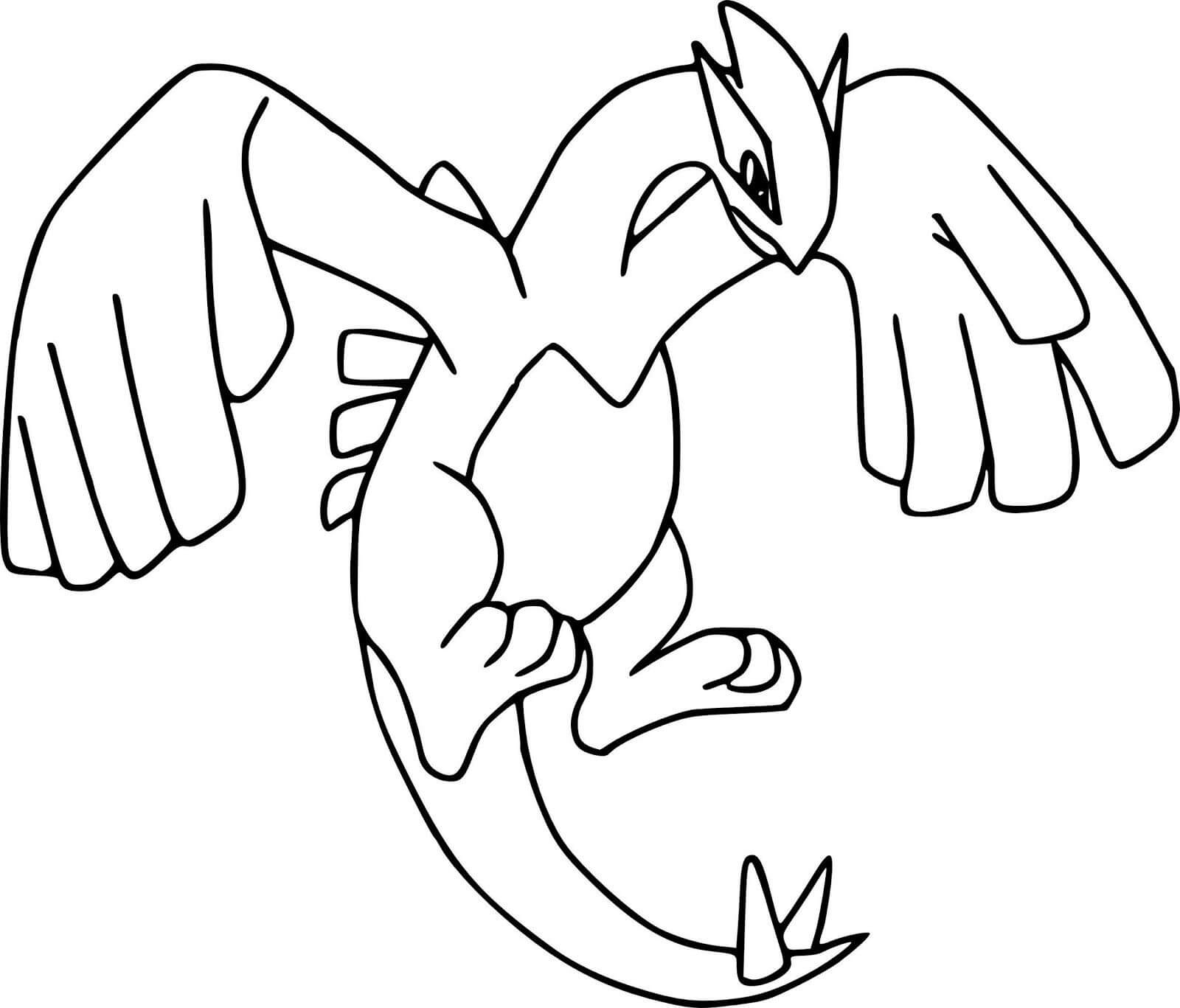 Lugia en Pokémon Legendarios