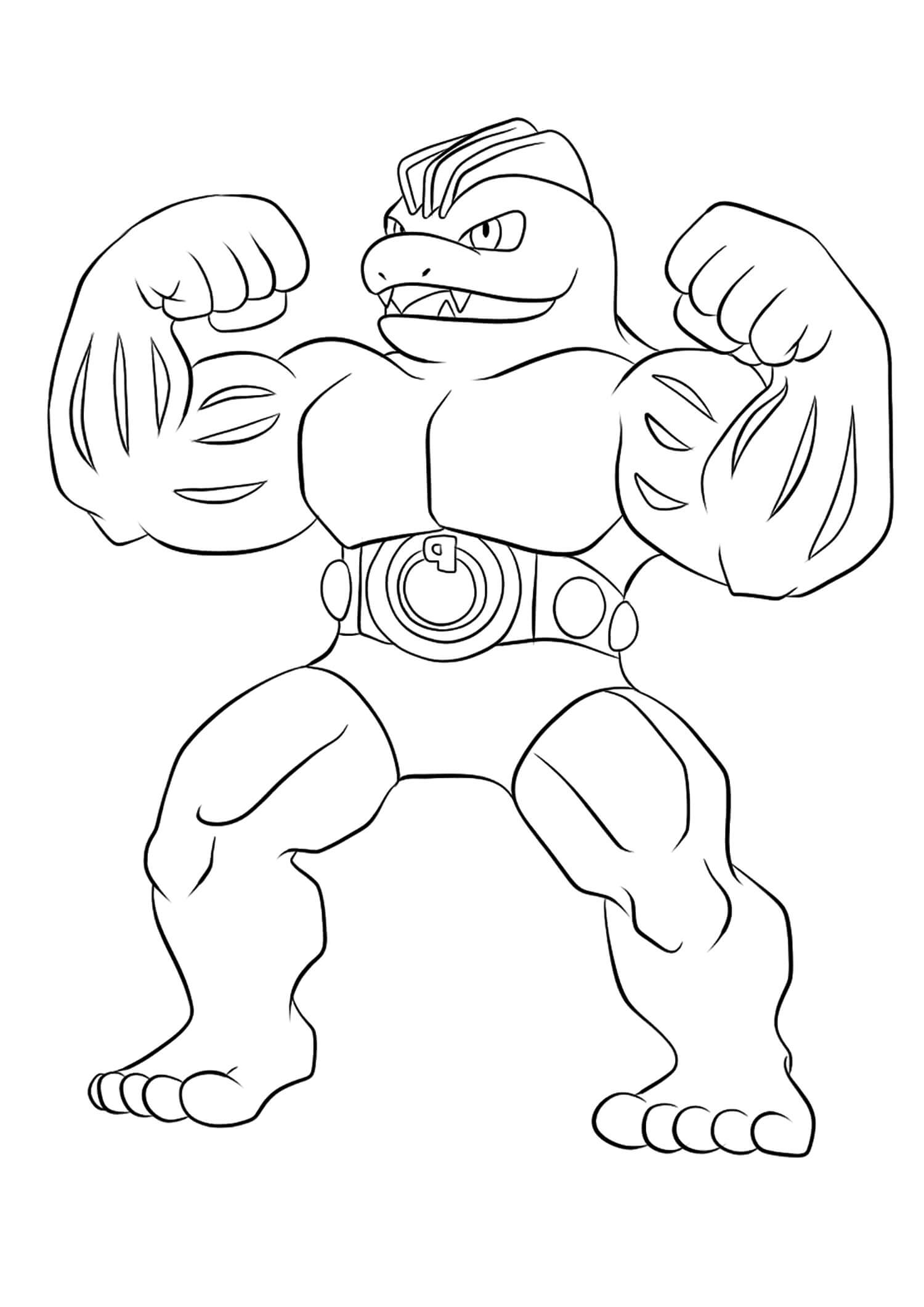 Machoke en Pokémon