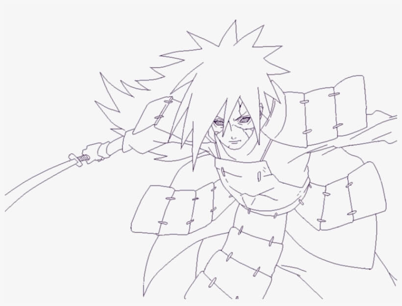 Madara Con Espada