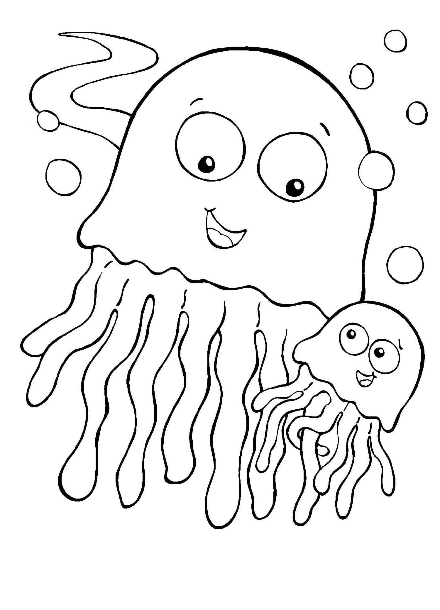 Madre e Hijo JellyFish