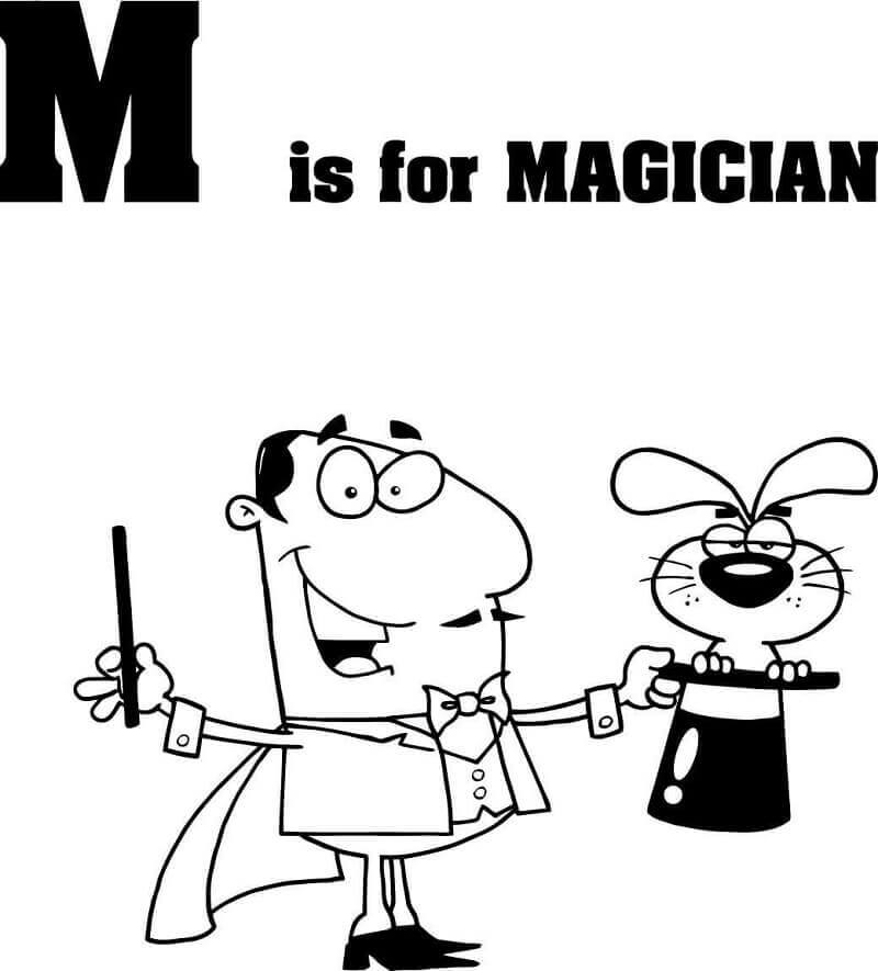 Mago Letra M