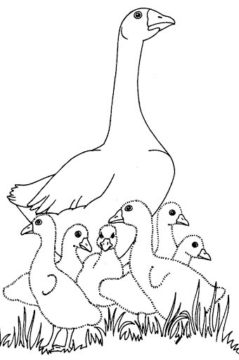 Mamá Oca y sus Cachorros