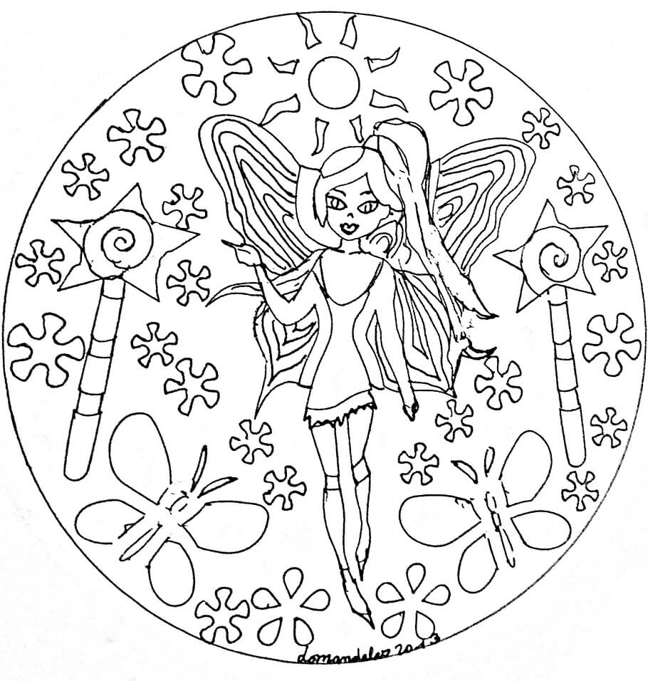 Mandala Domandalas Hada