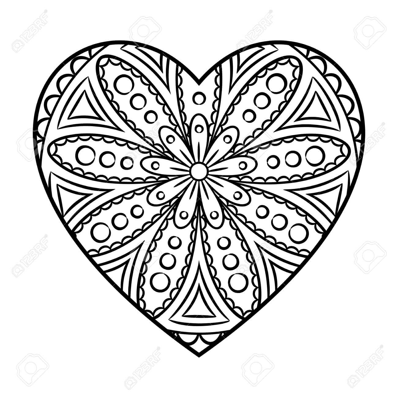 Mandala de Corazón