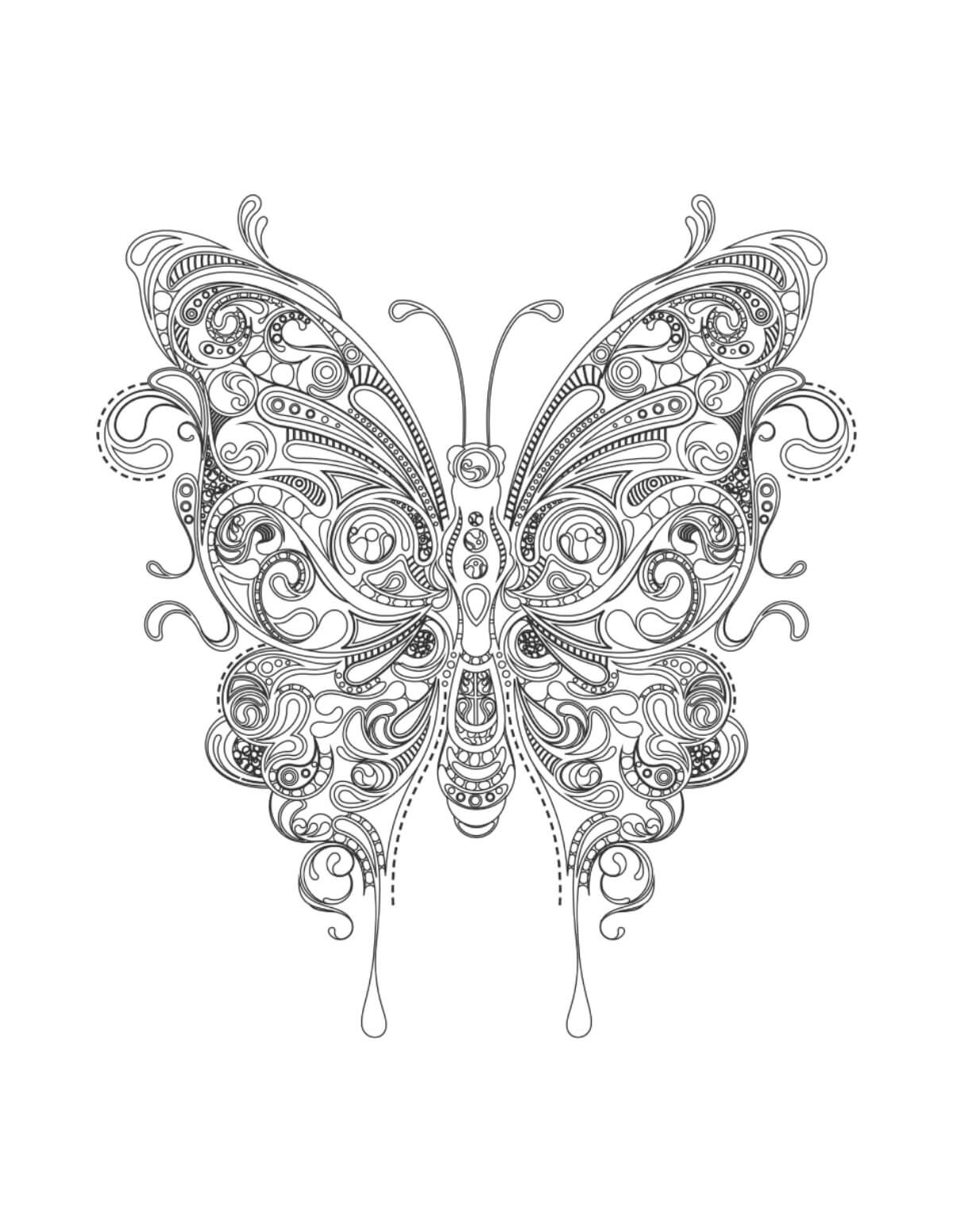 Mandala de Mariposa