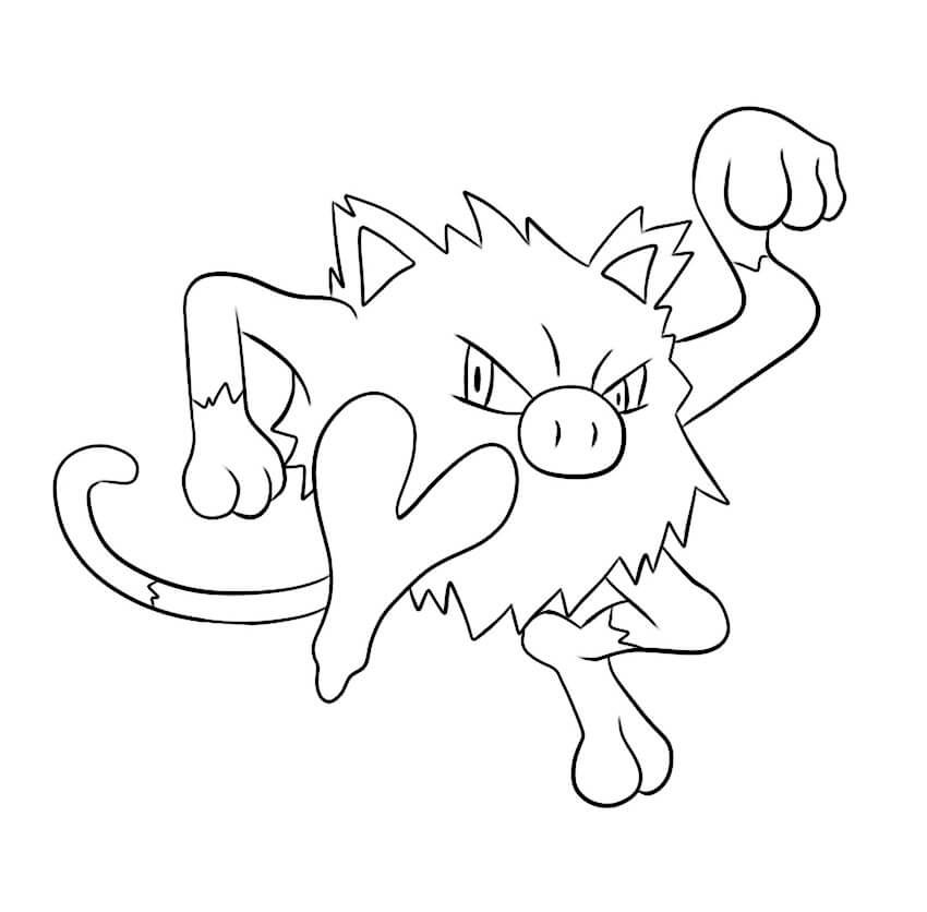 Mankey en Pokémon
