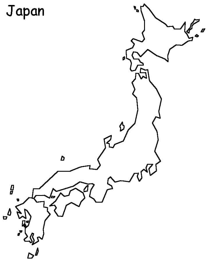 Mapa de Japón