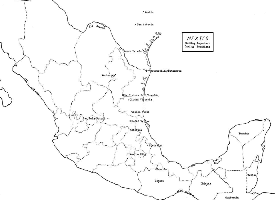 Mapa de Mexico