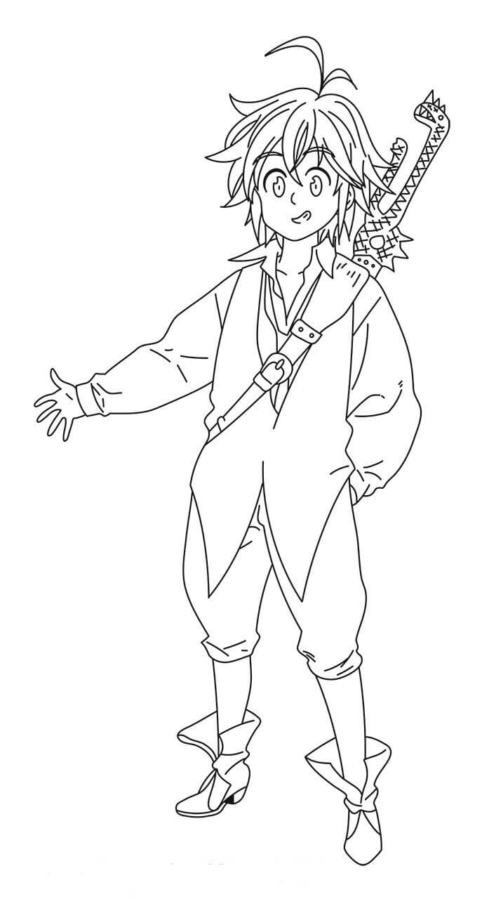 Meliodas Es El Líder De Los Siete Pecados Capitales.
