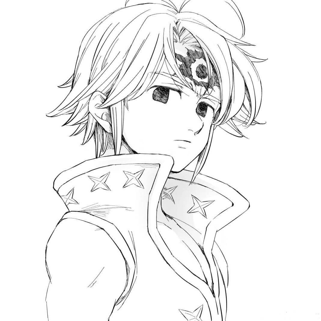 Meliodas Líder De Los Diez Mandamientos