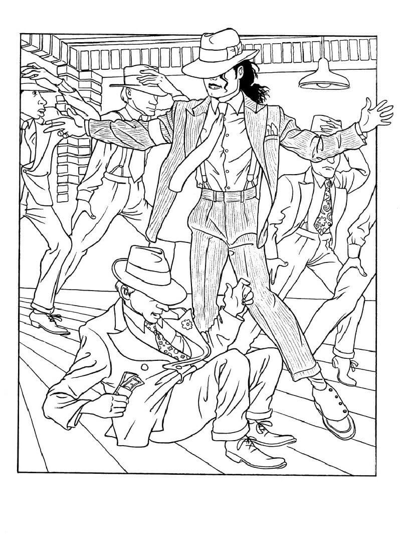 Michael Jackson Bailando y Amigos