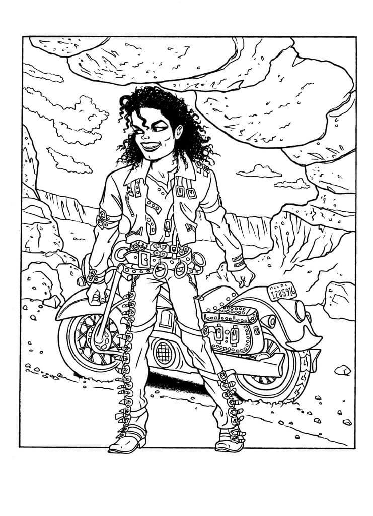 Michael Jackson y Moto