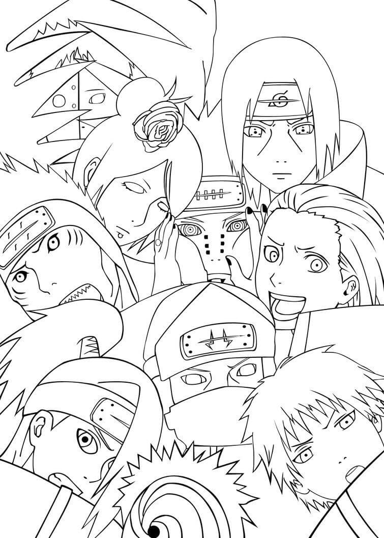 Miembro Facial del Equipo Akatsuki