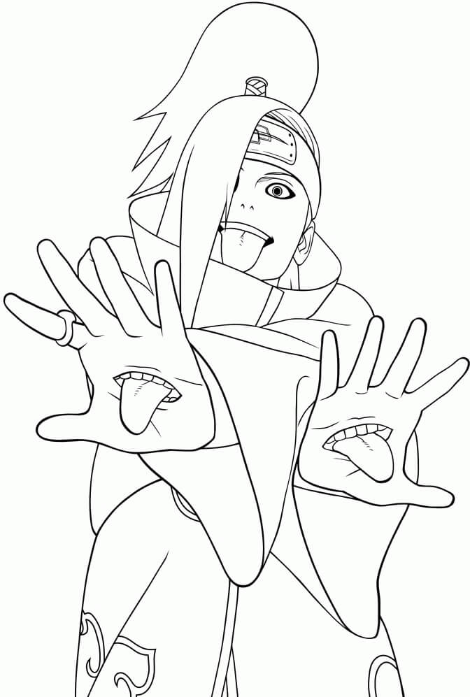 Miembro de Akatsuki Deidara