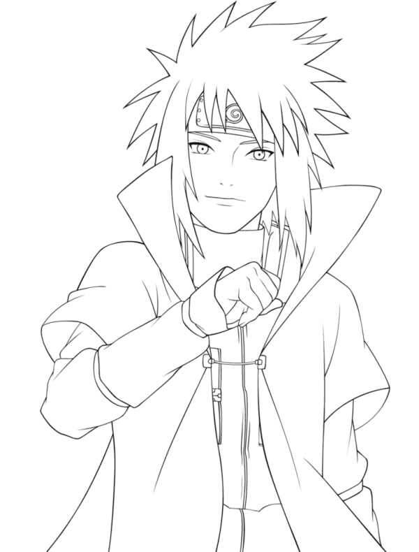 Minato Sonriendo
