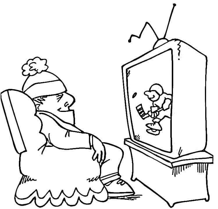 Mirando el Hockey