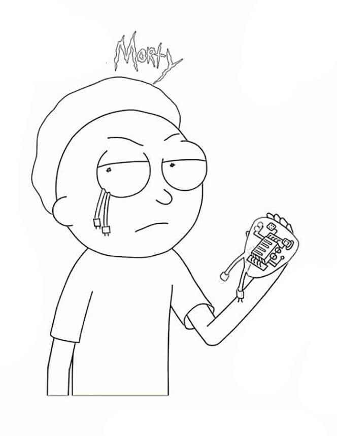 Morty Smith Malvado