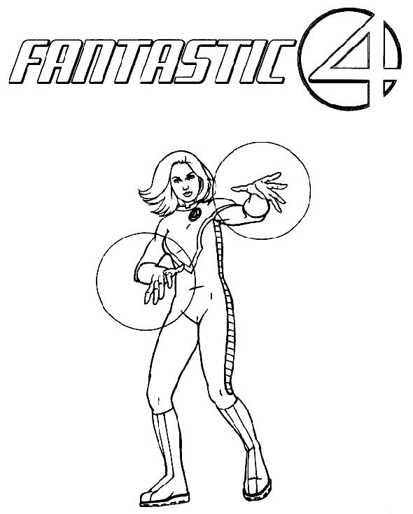 Mujer De Los Cuatro Fantásticos
