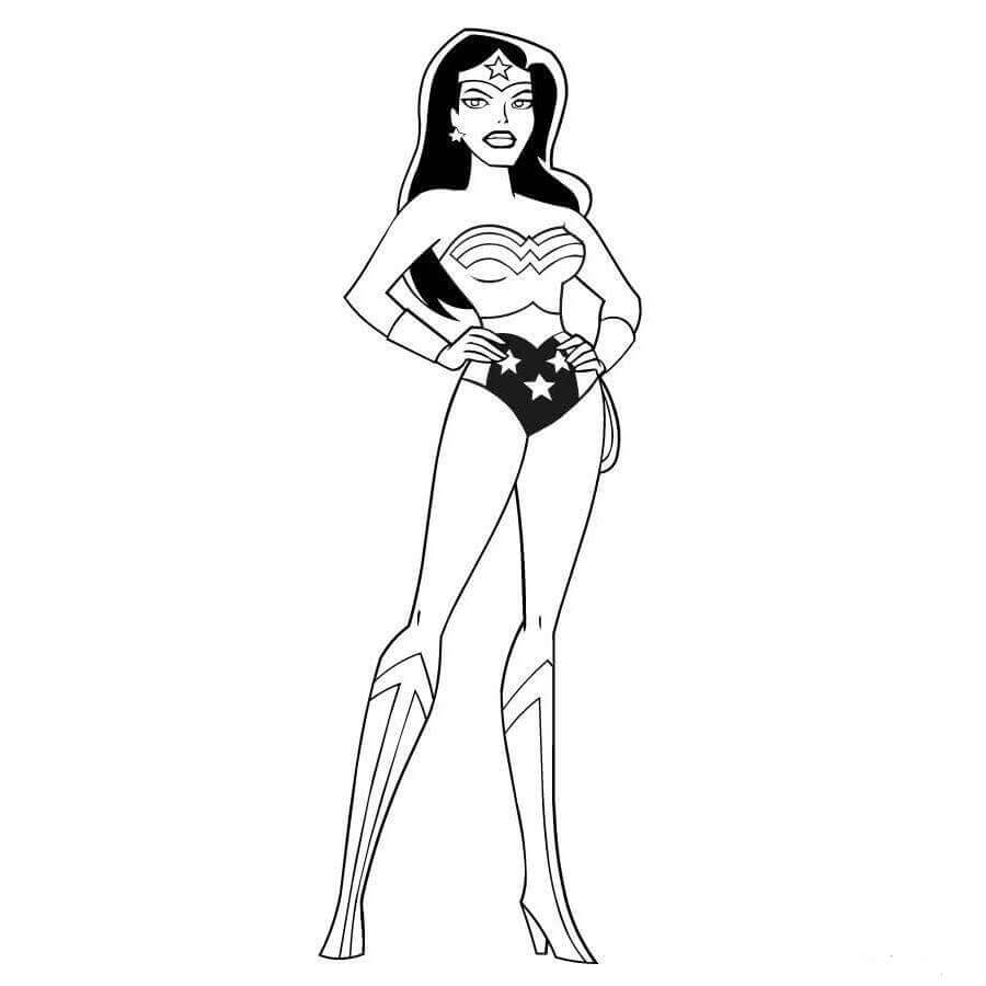 Mujer Maravilla Fuerte