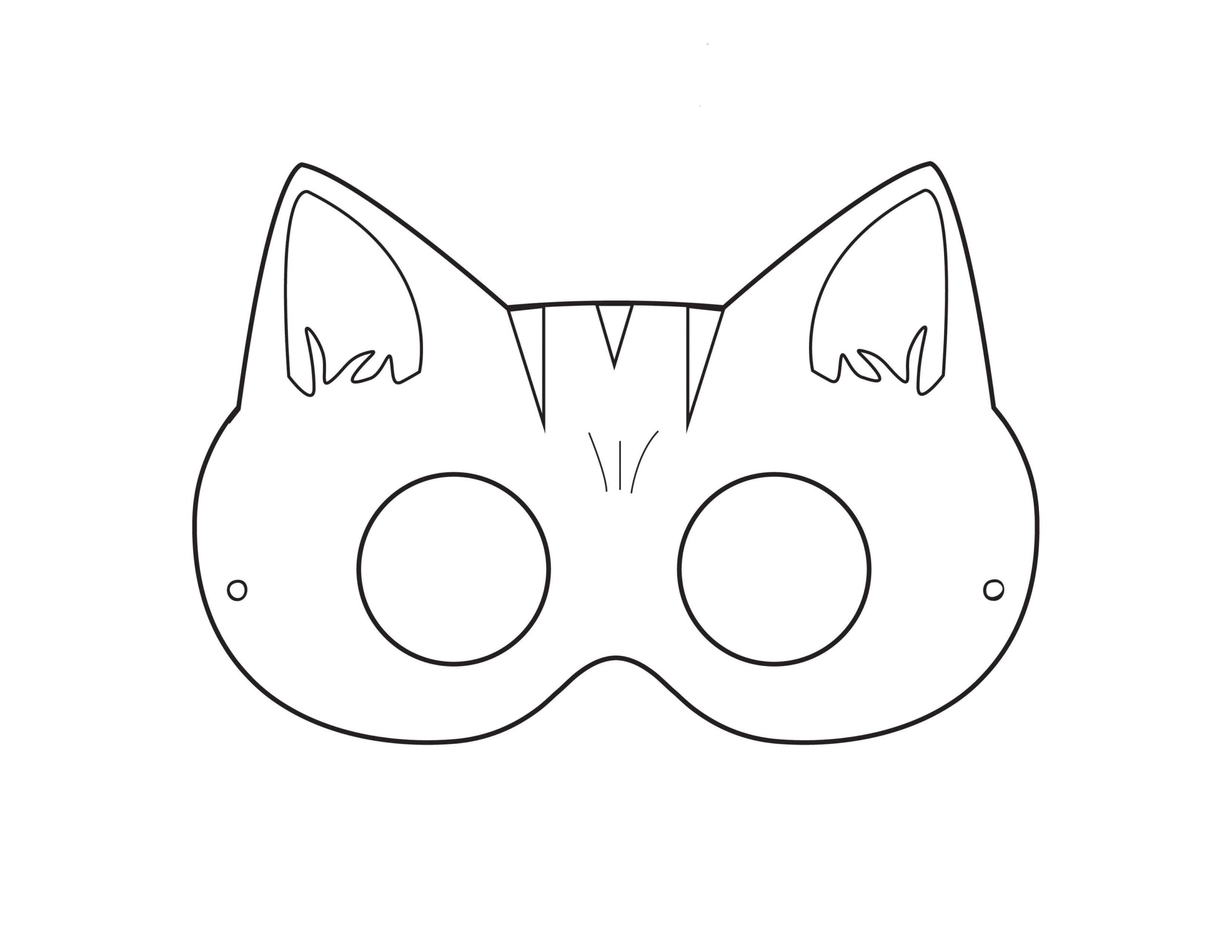 Máscara De Gatito