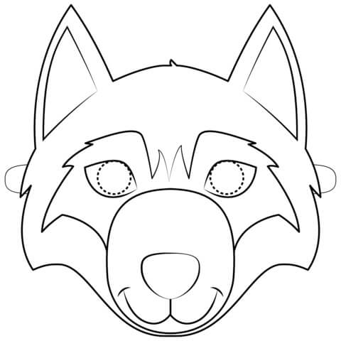 Máscara De Lobo
