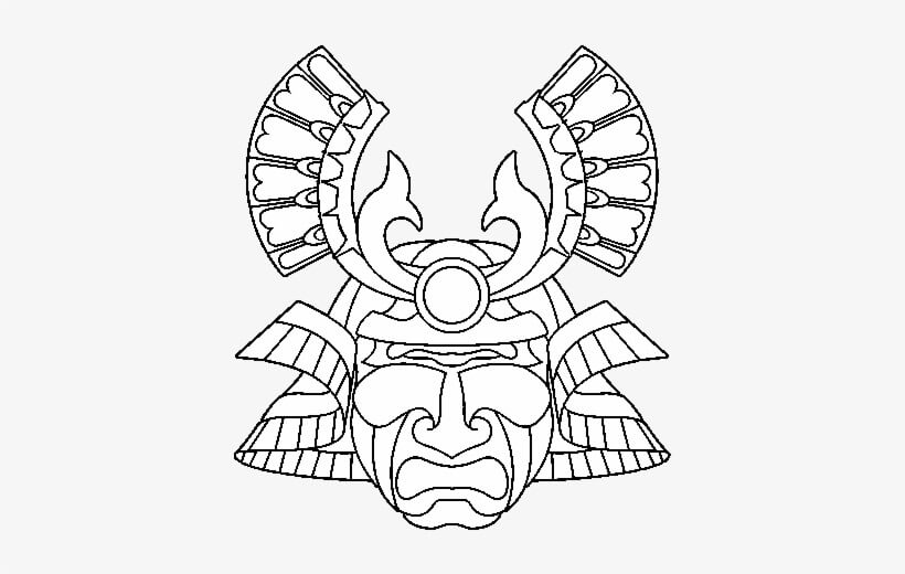 Máscara de Samurái