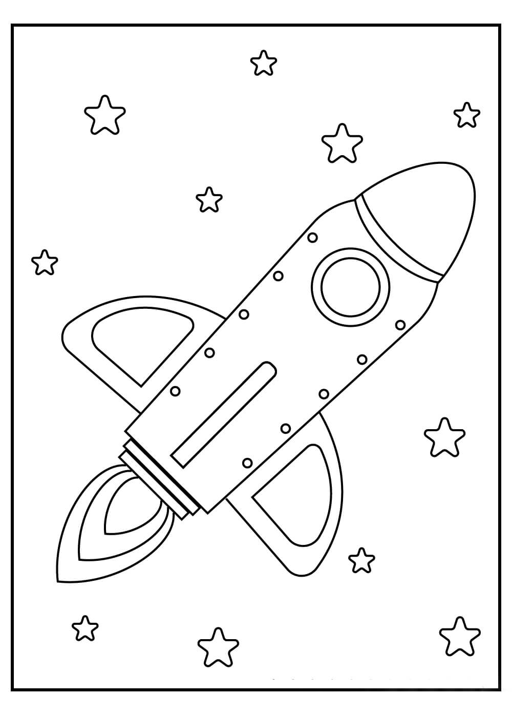 Nave Espacial y Estrella