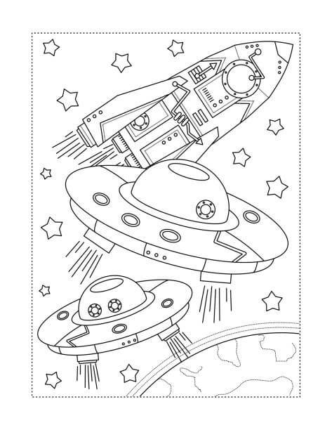 Nave Espacial y OVNI