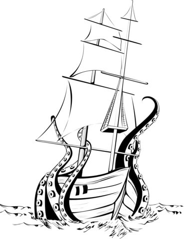 Nave de Ataque de Pulpo Gigante