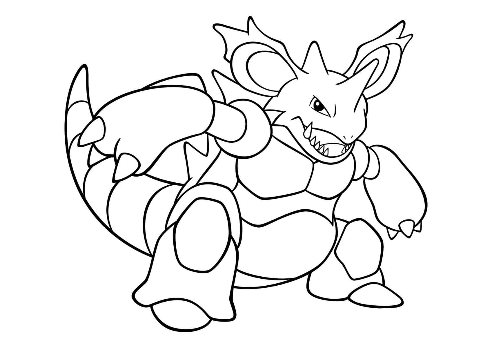 Nidoking en Pokémon