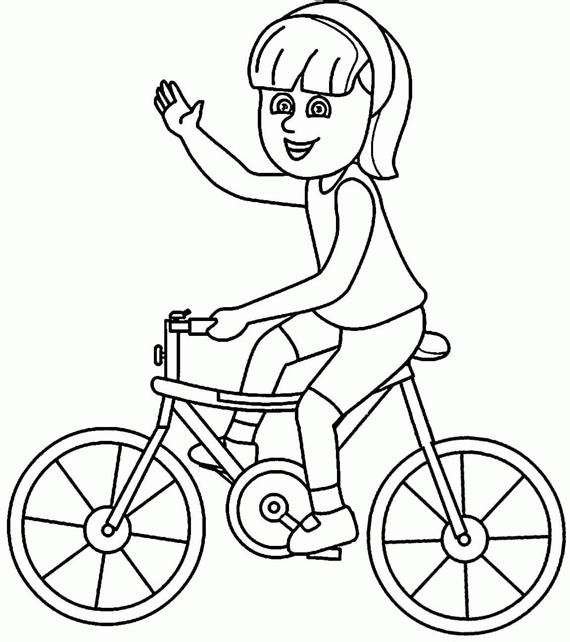 Niña Ciclismo