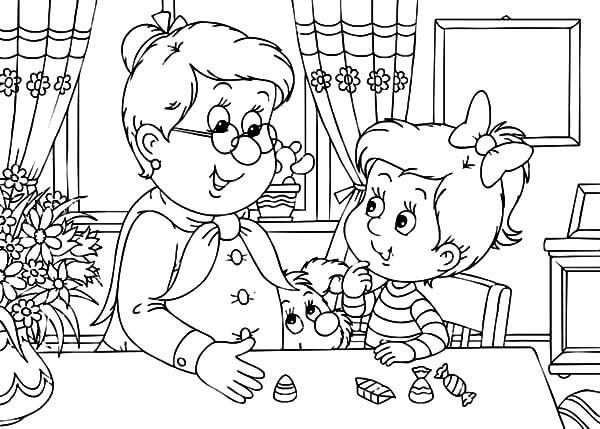 Niña Conoció a su Abuela