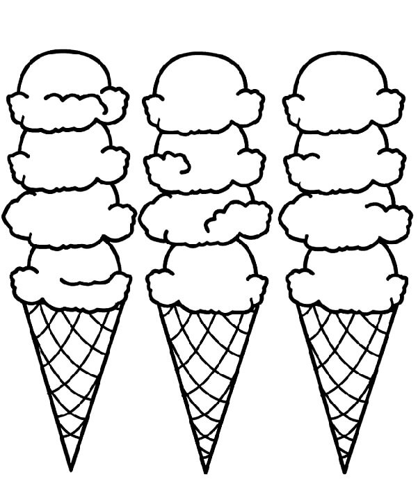 Niña Tenencia Helado