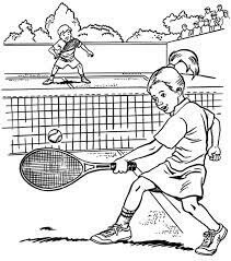 Niña y niño, jugar al Tenis