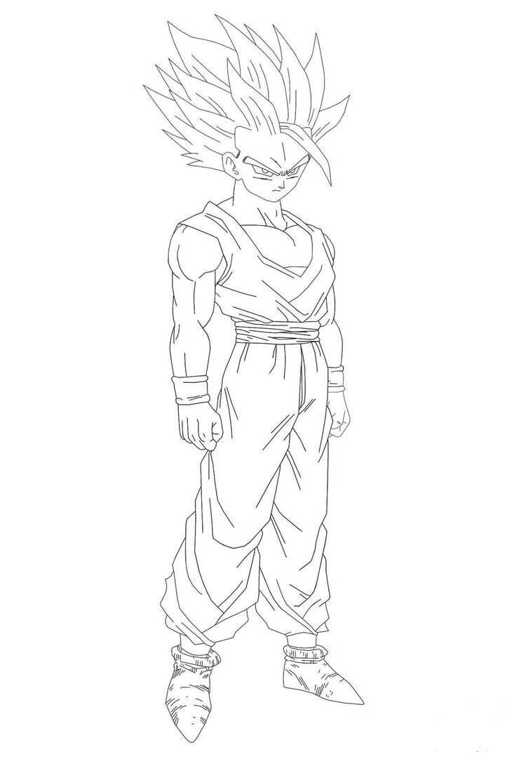 Niño Gohan Enojado