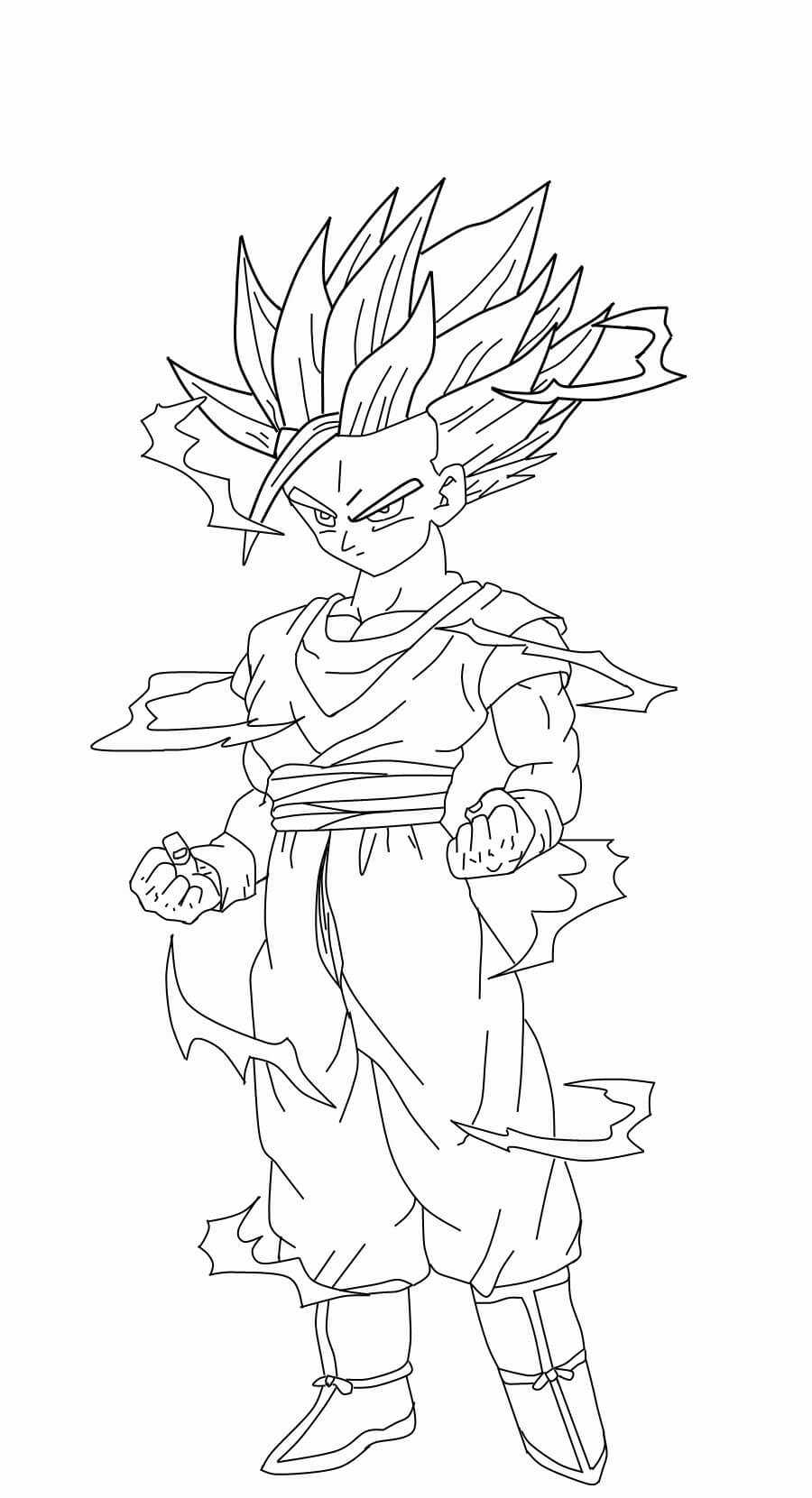 Niño Gohan Genial