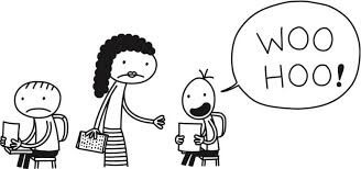 Niño Wimpy en Clase