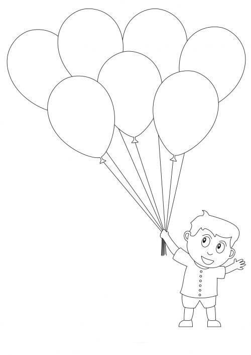 Niño con Globo