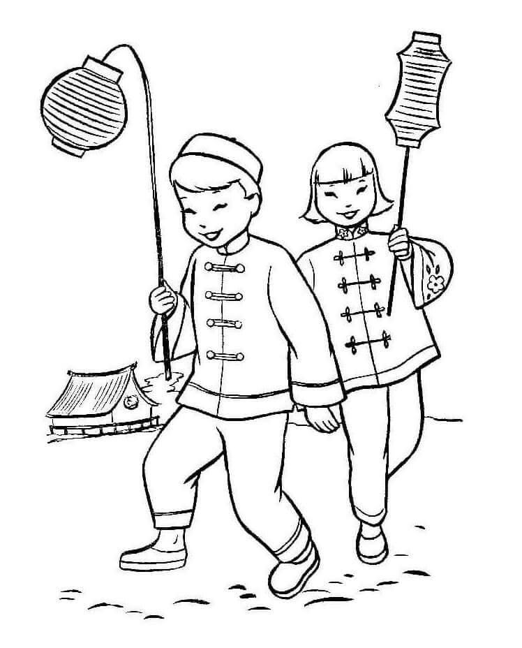 Niño y Niña Chinos