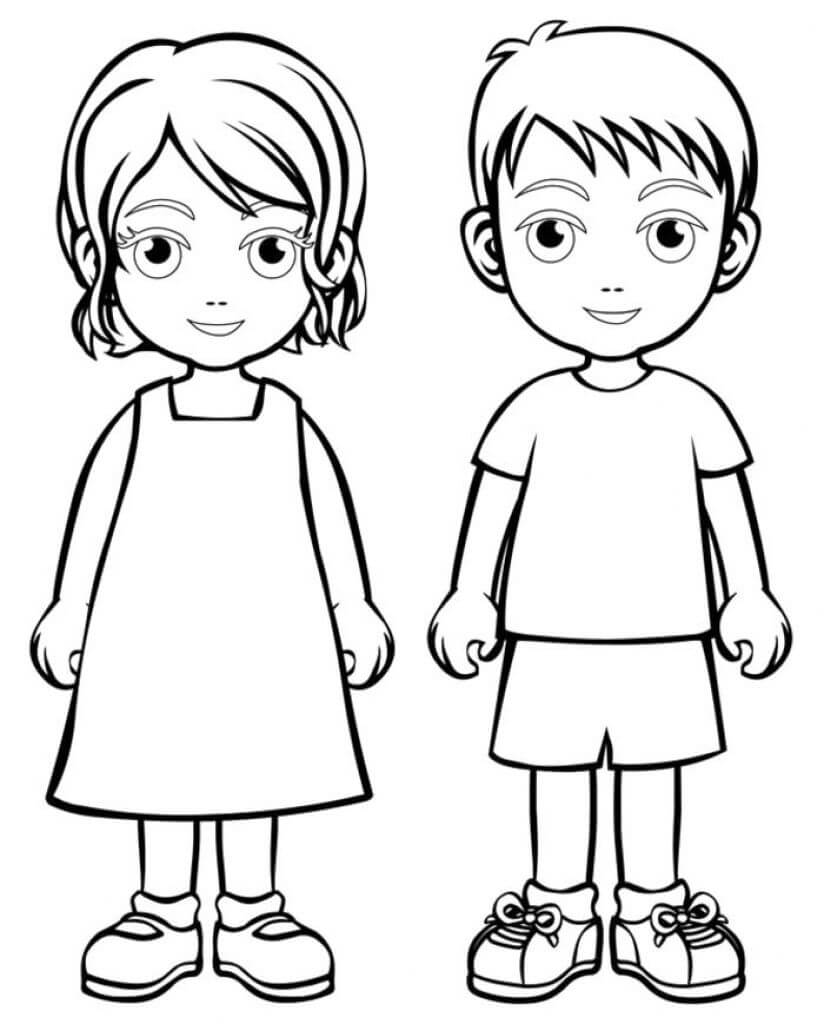 Niño y Niña